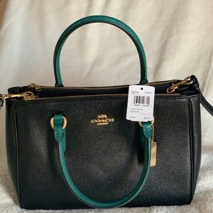 Coach pebble leather purse